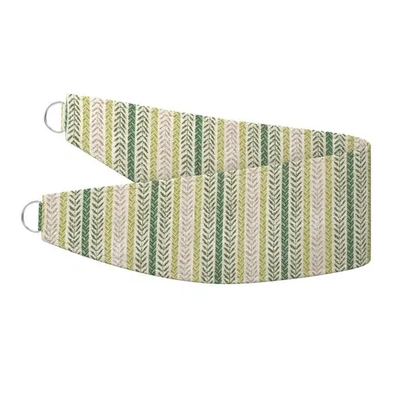 Striped Curtain Tieback - Sage