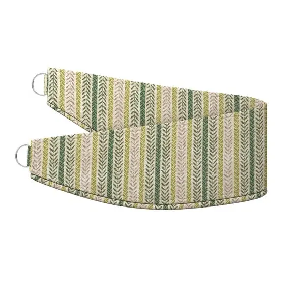 Striped Curtain Tieback - Sage