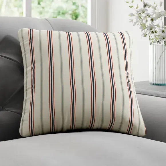 Striped Cushion Cover - Multi, Cotton image