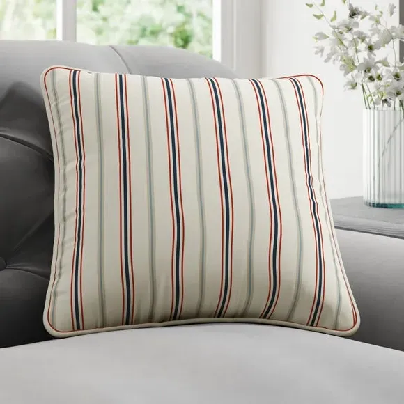 Striped Cushion Cover - Multi, Cotton