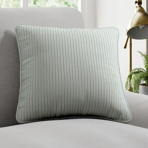 Striped Cushion Cover - Natural, Cotton