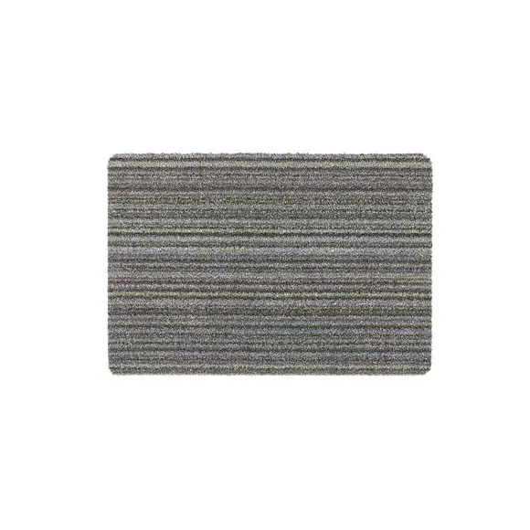 Striped Doormat Washable - Blue, Cotton