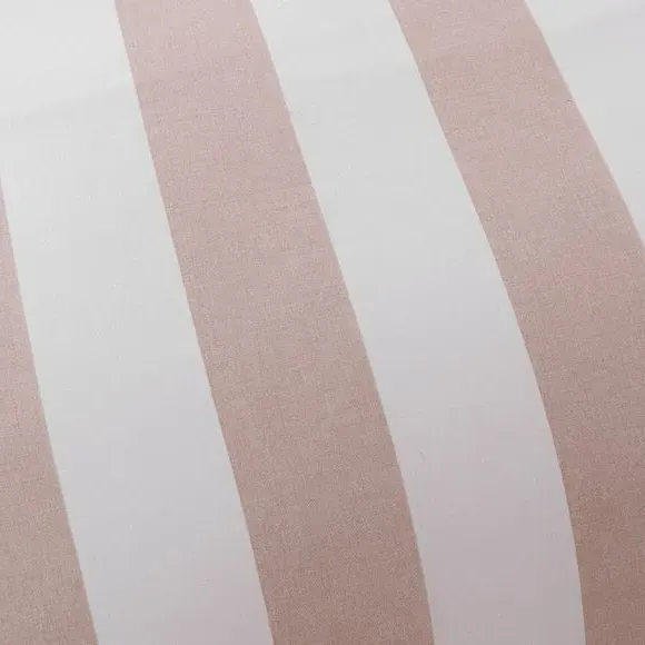 Striped Duvet Cover Set - Natural, Cotton