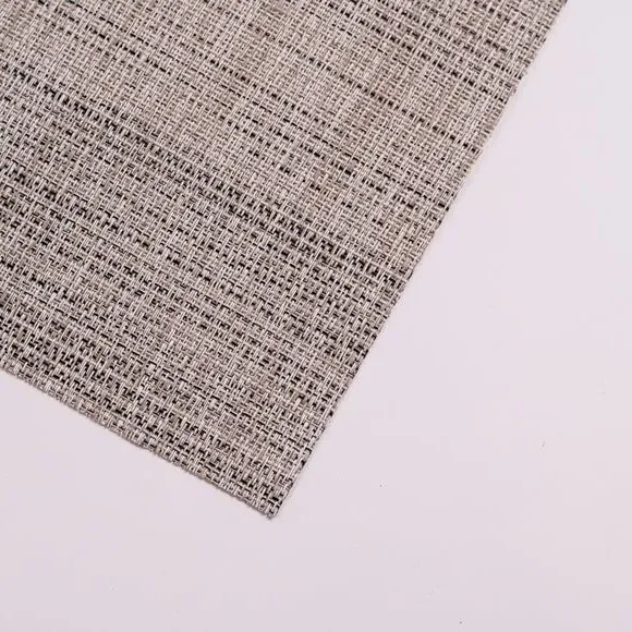 Striped Placemat - Grey, Vinyl