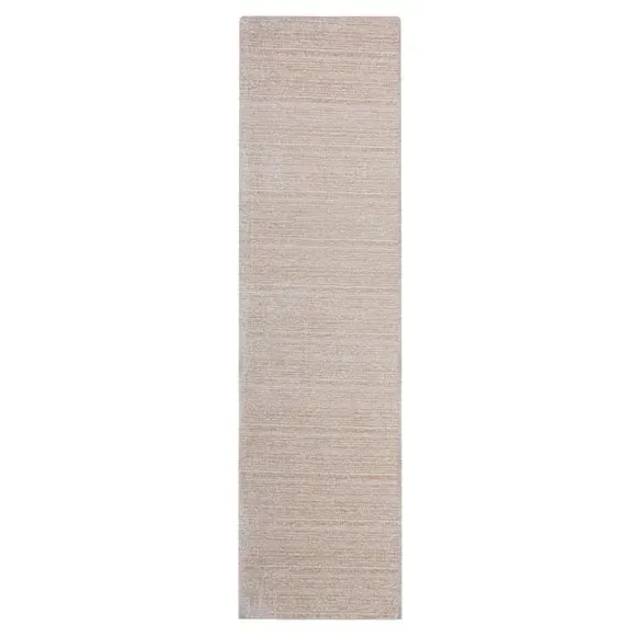 Striped Runner Rug Machine Washable - Ivory