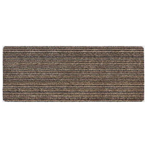 Striped Runner Rug Washable - Natural, Cotton