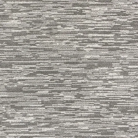 Striped Stair Runner with Anti-Slip - Grey