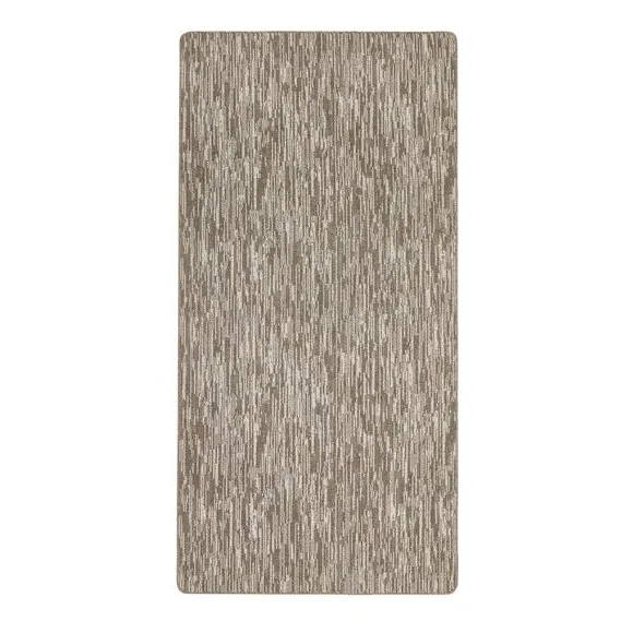 Striped Stair Runner with Anti-Slip - Natural