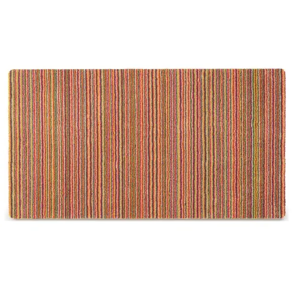 Striped Utility Mat Washable - Multi, Cotton
