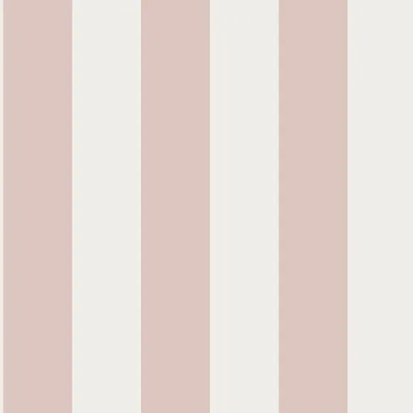 Striped Wallpaper with Pearlescent Highlights - Pink