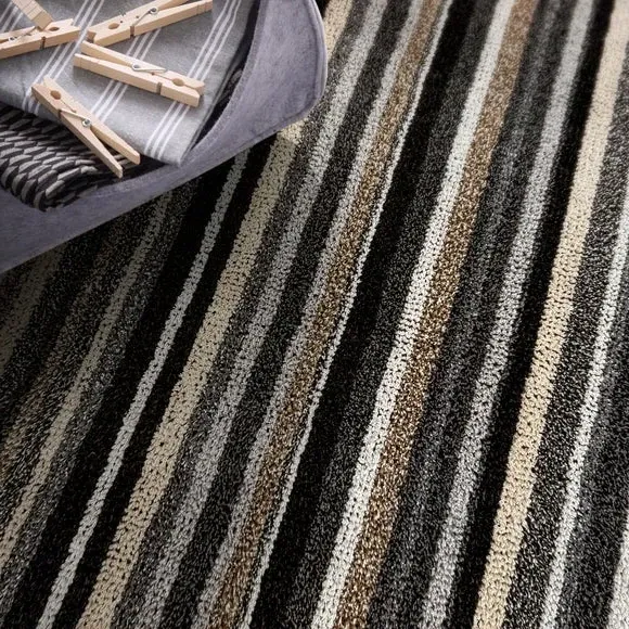 Striped Washable Doormat - Cotton