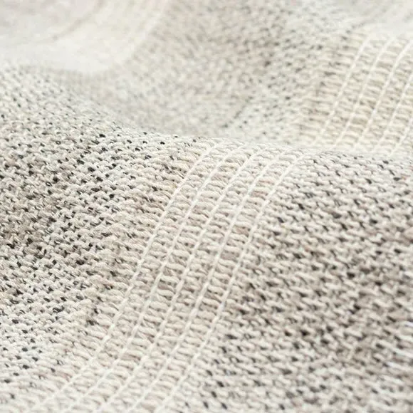 Striped Washable Rug - Natural
