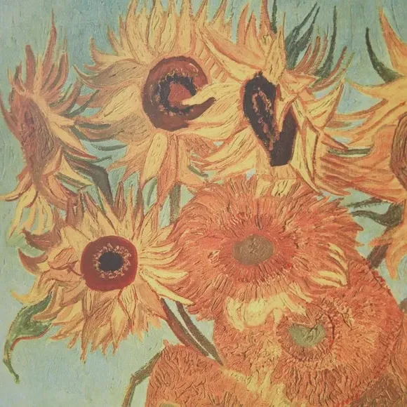 Sunflowers Framed Print - Black Frame