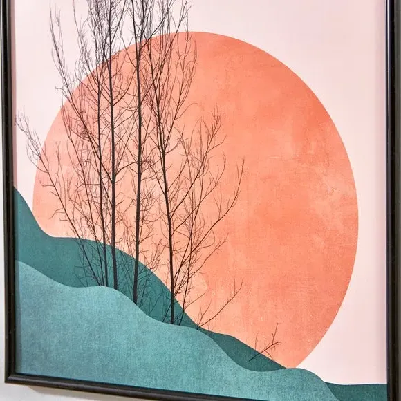 Sunset Poster Print - Multicolor, Paper