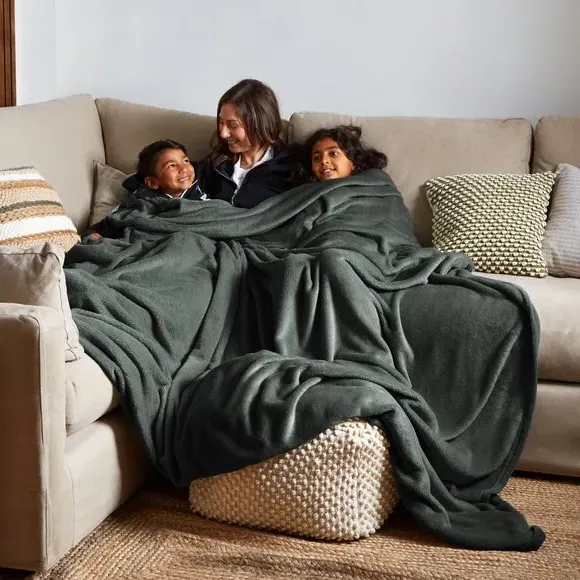 Supersize Throw Blanket - Charcoal
