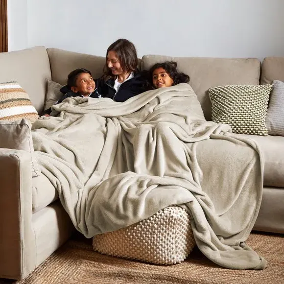 Supersize Throw Blanket - Natural