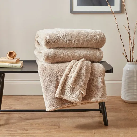 Supersize Throw Blanket - Natural
