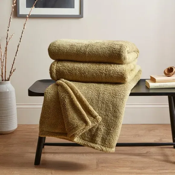 Supersize Throw Blanket - Olive