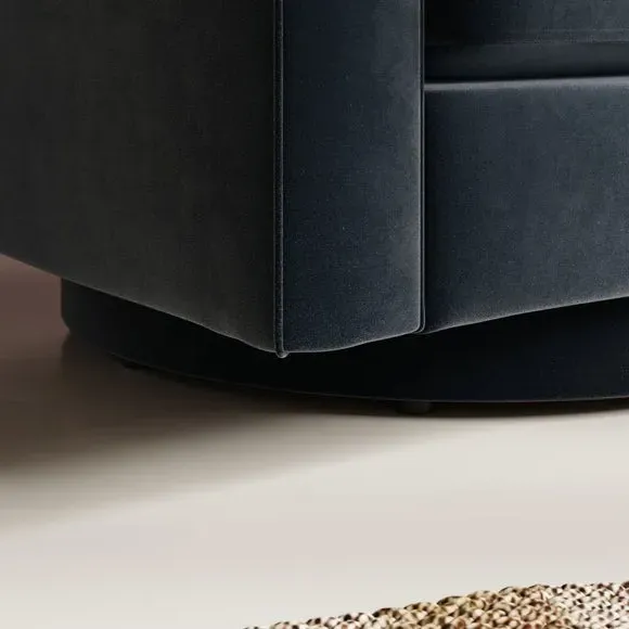 Swivel Accent Chair - Ink, Velvet