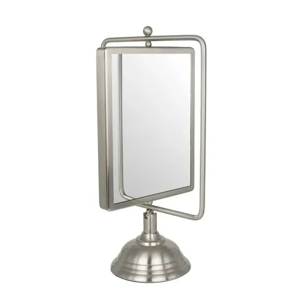 Swivel Dressing Mirror 3x Magnification - Silver