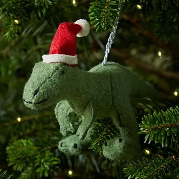 T-Rex Hanging Decoration - Green, Felt