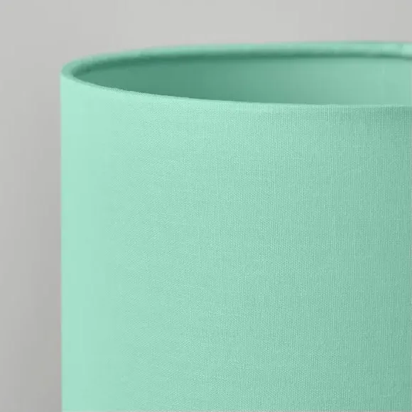 Table Lamp with Fabric Shade - Celadon, Ceramic