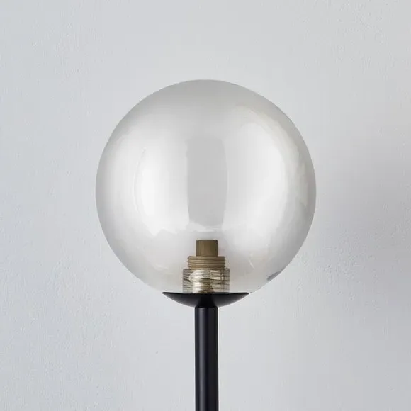 Table Lamp with In-Line Switch - Gold, Glass