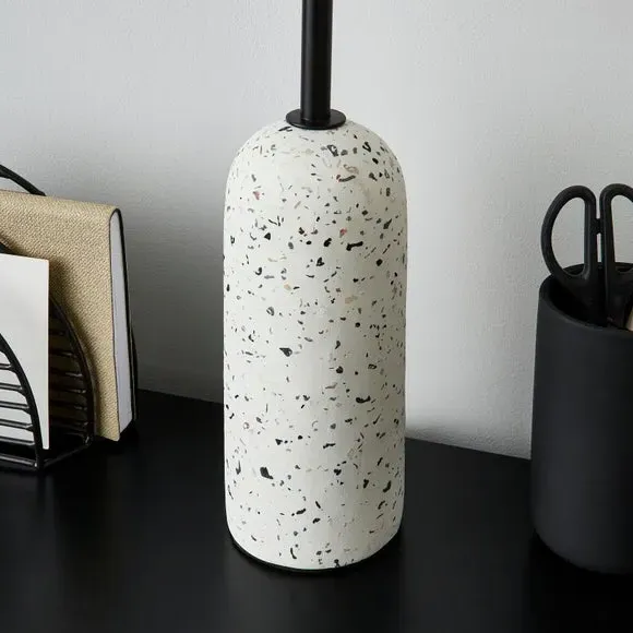 Table Lamp with In-Line Switch - Gold, Glass