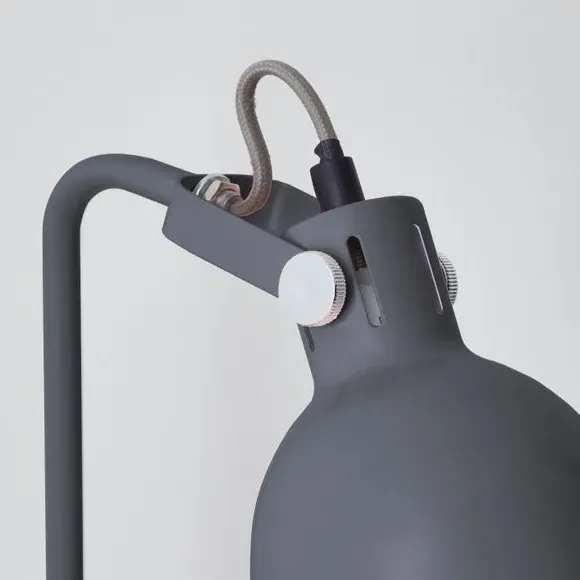 Table Lamp with In-Line Switch - Graphite