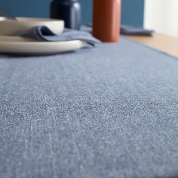 Table Runner - Navy, Cotton