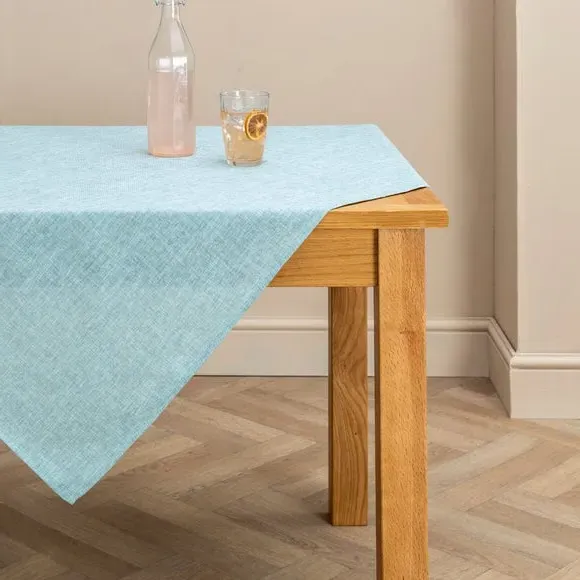 Tablecloth Machine Washable - Duck Egg
