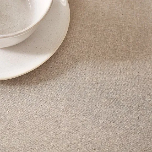 Tablecloth - Natural, Linen Blend