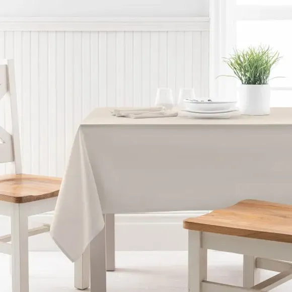 Tablecloth Quick Dry - Natural, Polycotton image