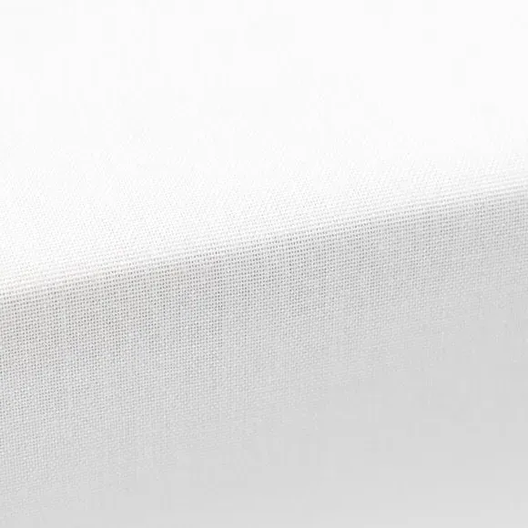 Tablecloth Quick Dry - White, Polycotton