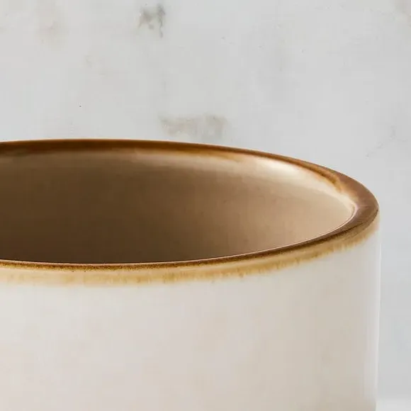 Tapas Dip Bowl - White, Stoneware