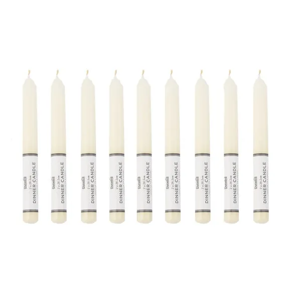 Taper Candle Unfragranced - Cream