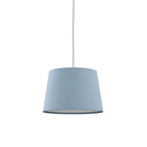Tapered Lamp Shade - Blue, Poly-Cotton