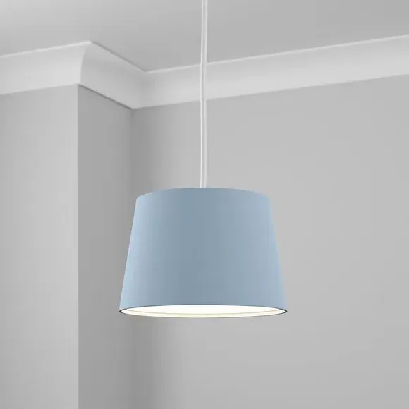 Tapered Lamp Shade - Blue, Poly-Cotton image