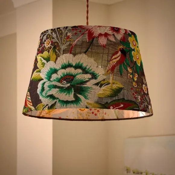 Tapered Lamp Shade Easy Fit - Multicolor