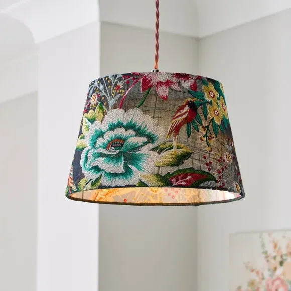 Tapered Lamp Shade Easy Fit - Multicolor image