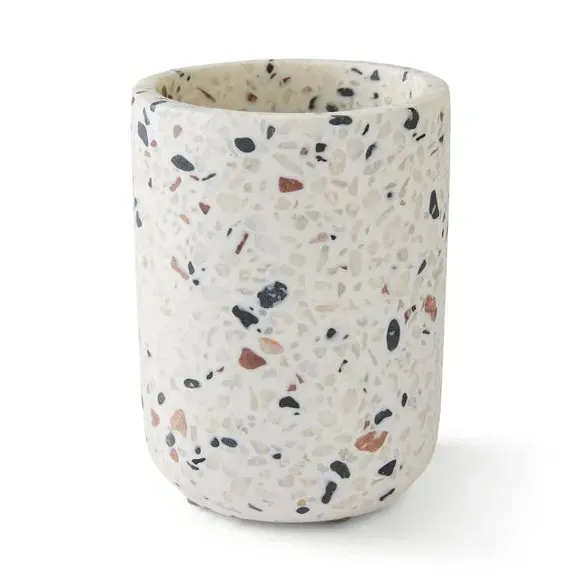 Terrazzo Toothbrush Holder - Natural, Resin