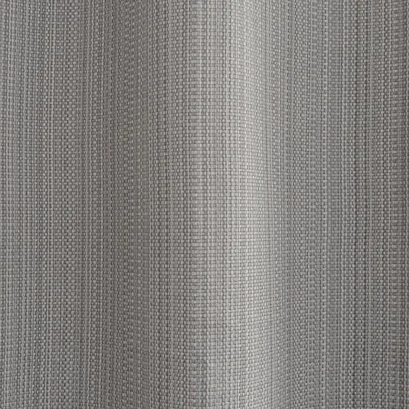Textured Blackout Eyelet Curtains - Grey