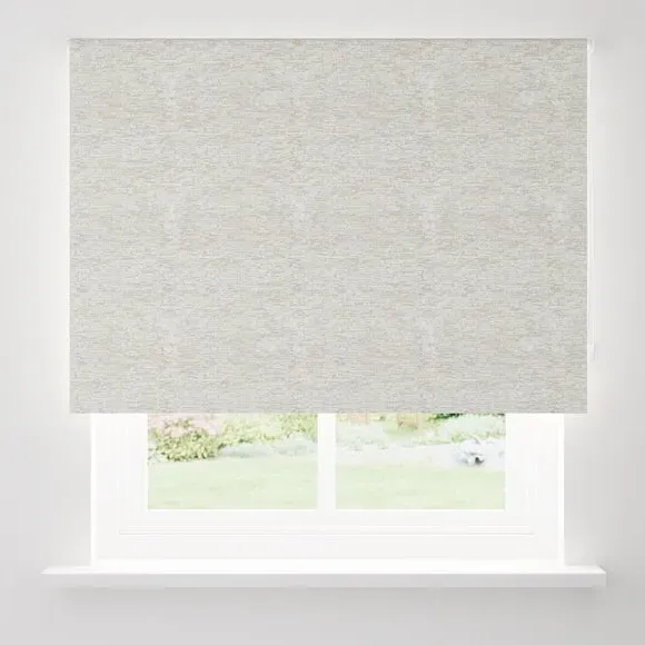Textured Blackout Roller Blind - Champagne, Polyester