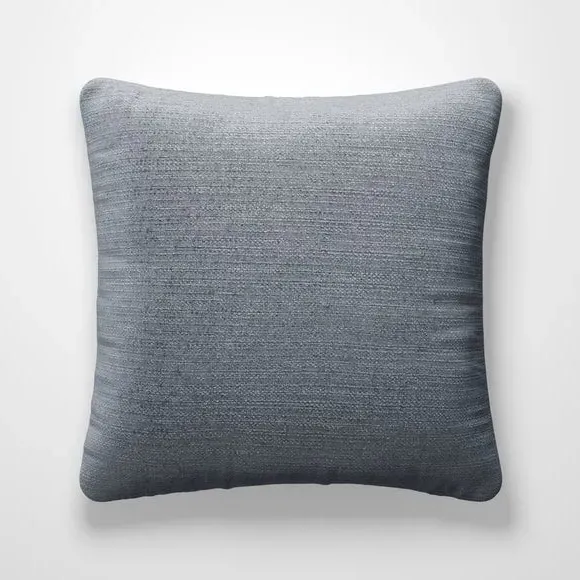 Textured Cushion Cover - Chambray, Recycled Polyester