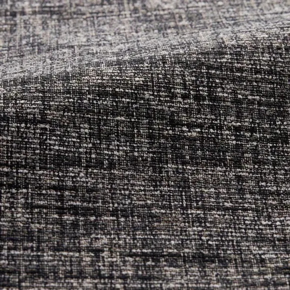 Textured Cushion Cover - Charcoal, Recycled Fabric