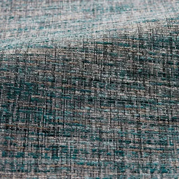 Textured Cushion Cover - Denim, Recycled Fabric
