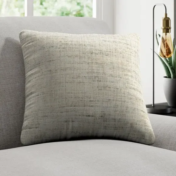 Textured Cushion Cover - Dove, Recycled Fabric
