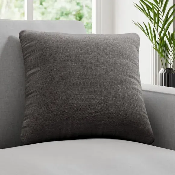 Textured Cushion Cover - Flint, Recycled Polyester