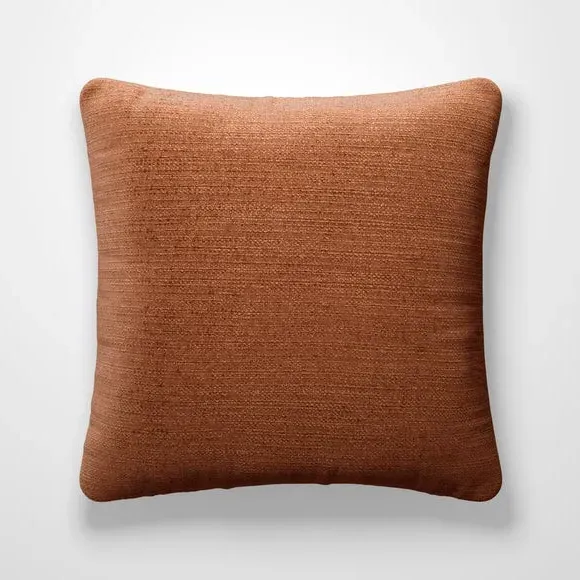 Textured Cushion Cover - Ginger, Recycled Polyester