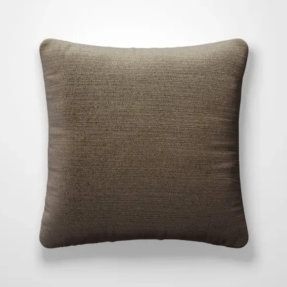 Textured Cushion Cover - Khaki, Recycled Polyester